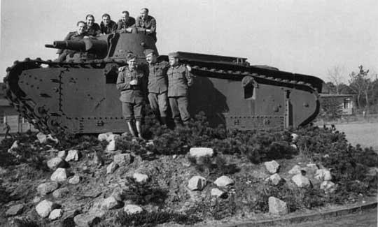 Подъем немецких бронетанковых войск