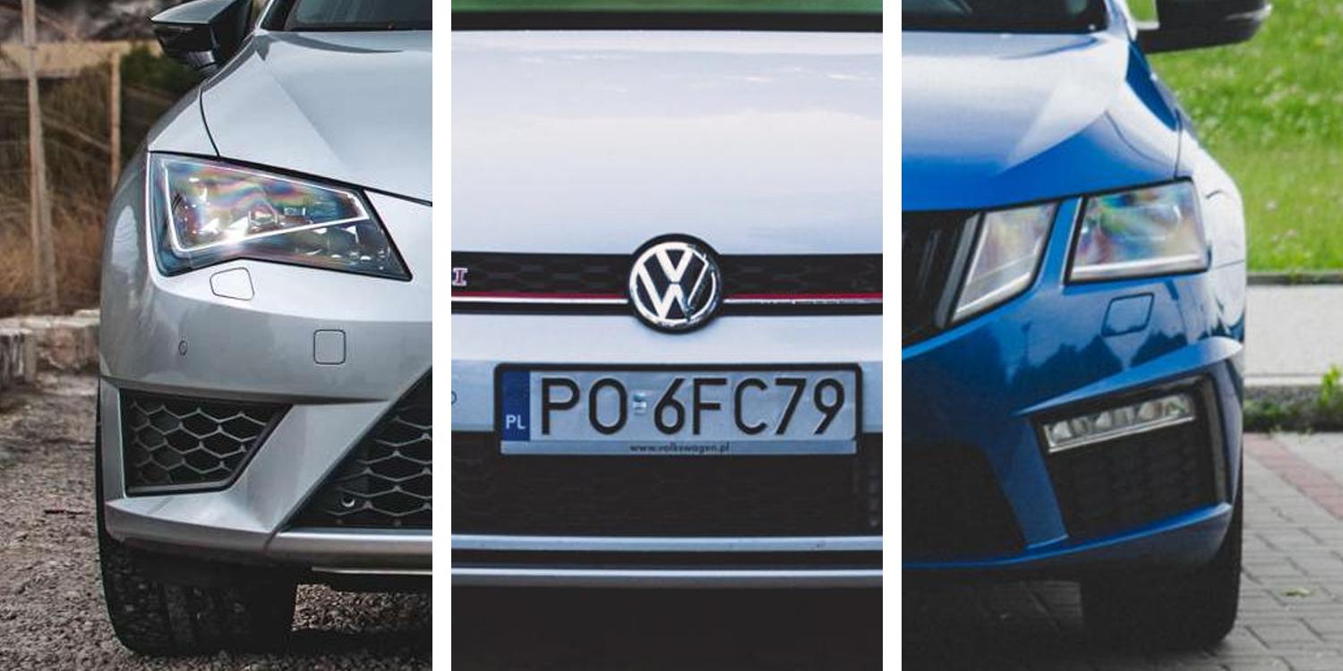 Digunakake Volkswagen Golf, Seat Leon utawa Skoda Octavia? Kang saka triplets Jerman kanggo milih?