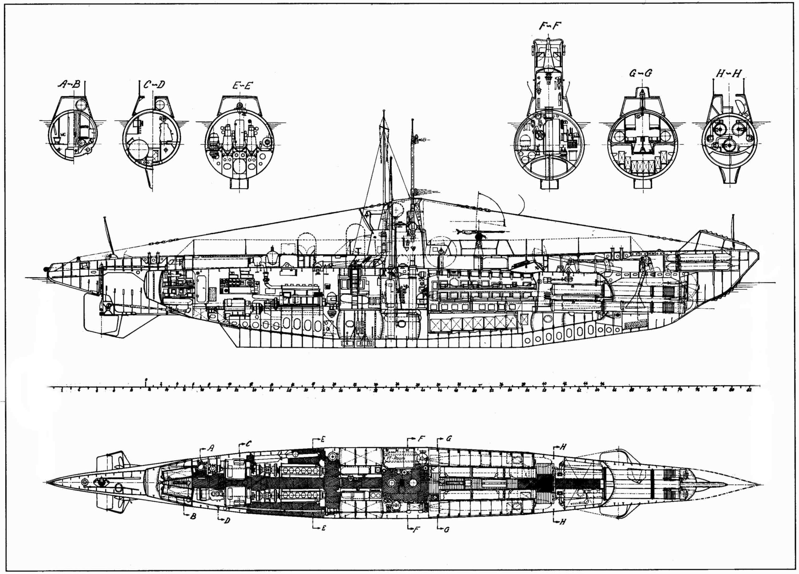 Iru II submarines. Ibi ti U-Bootwaffe