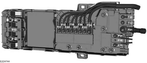 Предохранители и реле Ford Transit 8