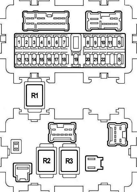 Предохранители и реле Ниссан теана