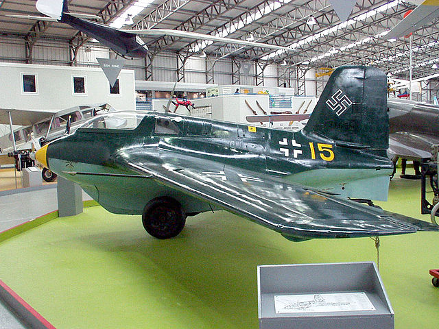 Jet fighter Messerschmitt Me 163 Komet part 1
