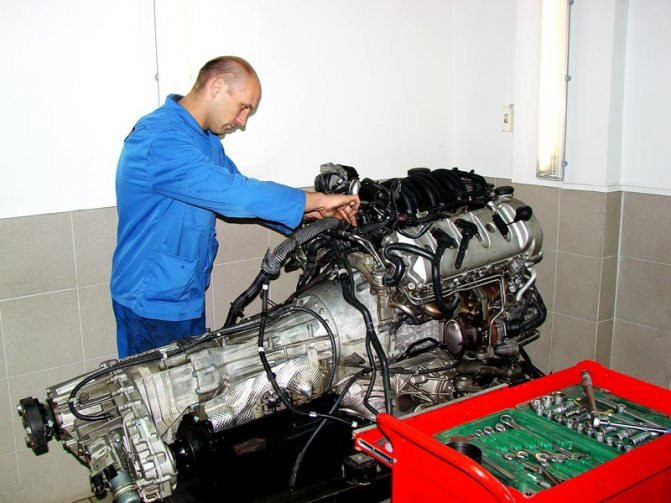 Ремонт двигателя на ВАЗ 2106