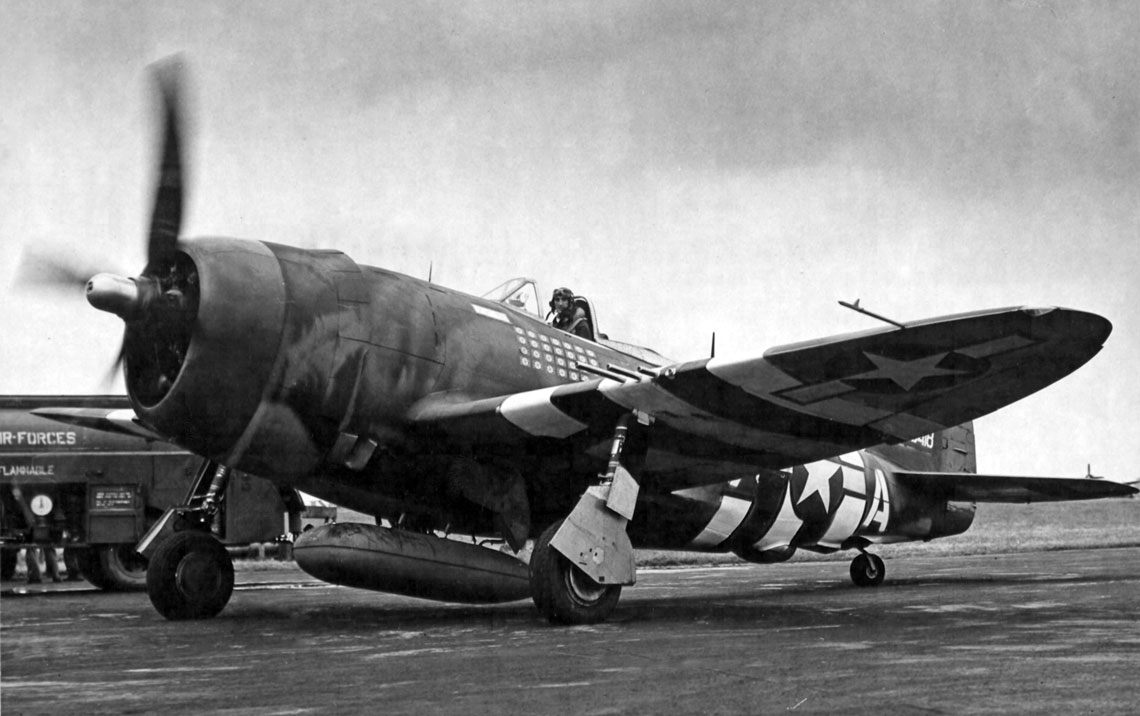 Республиканский самолет P-47 Thunderbolt, часть 2