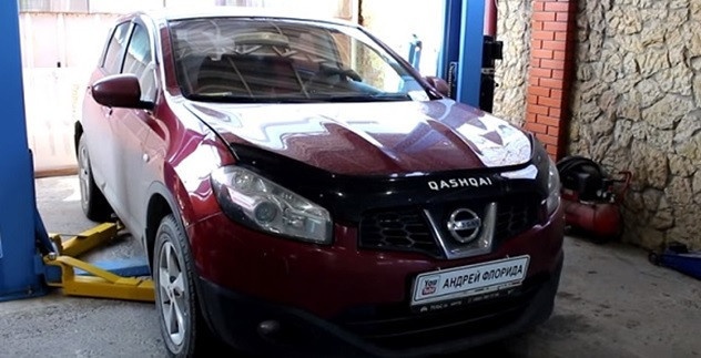 Стойки амортизатора на Nissan Qashqai