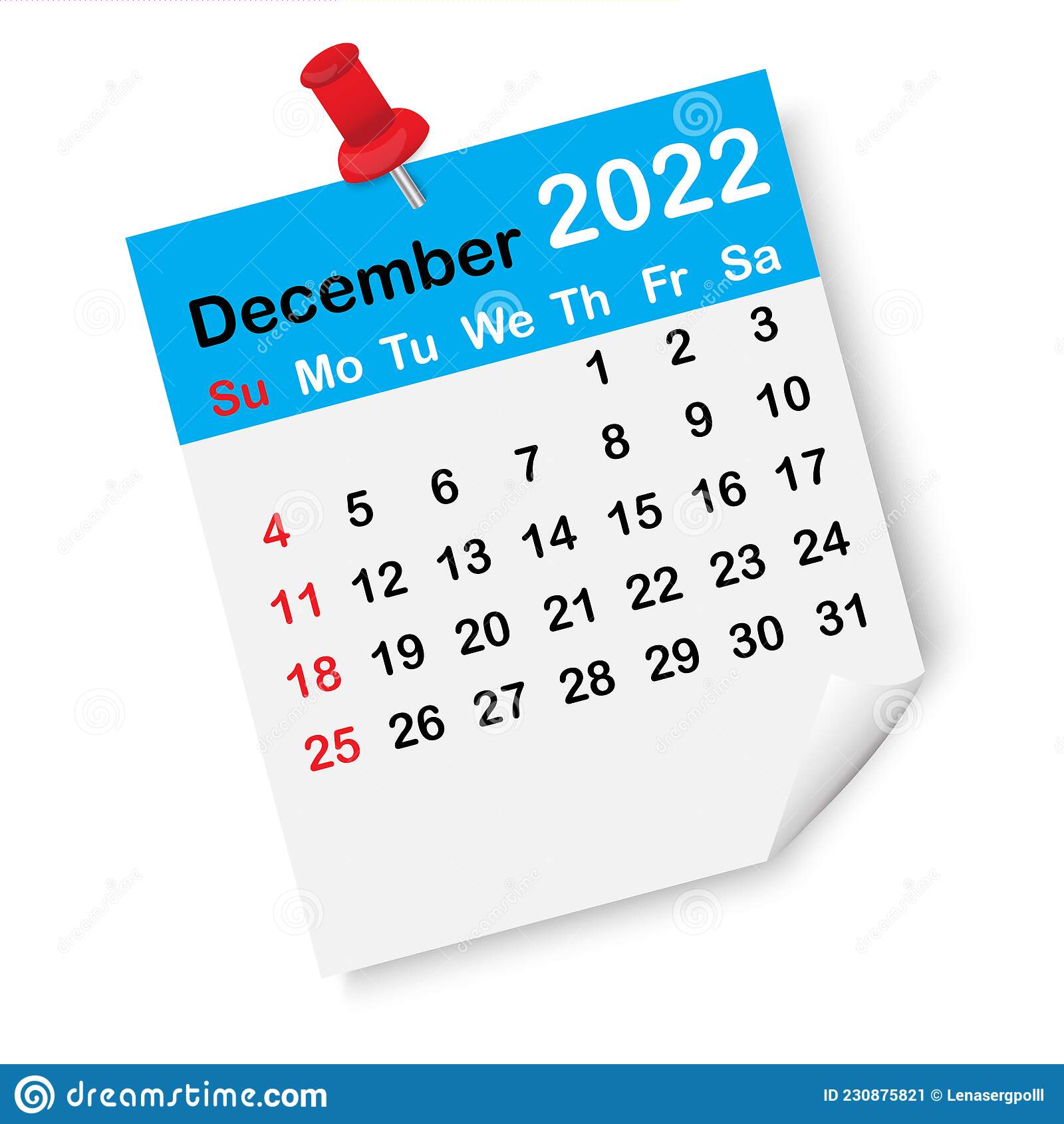 Страница календара: 10–16. децембар.