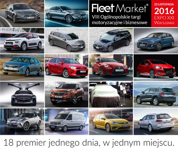 Targi Fleet Market 2016 – 18 премьера