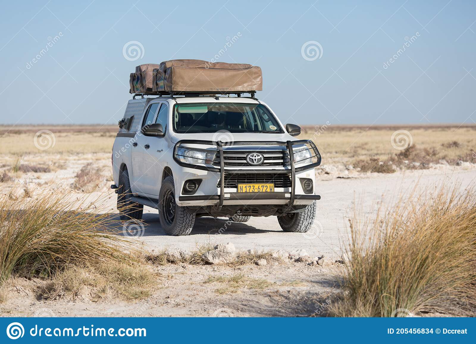 Toyota Hilux - piedzīvojums Namībijā