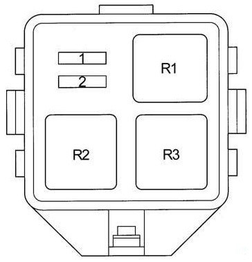 Тойота Ист предохранители и реле