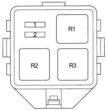 Тойота Ист предохранители и реле