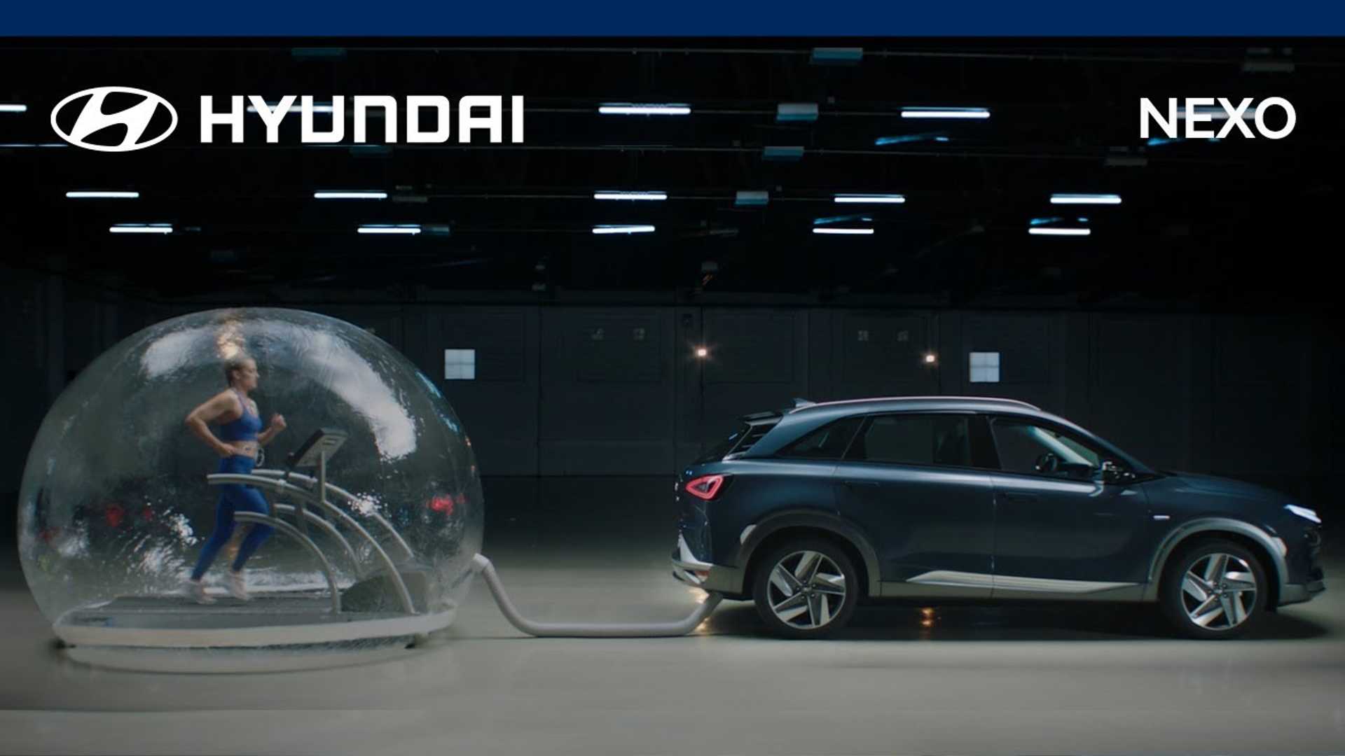 Hydrogen Hyundai Nexo - قيادة هذه السيارة ، تقوم بتنقية الهواء!