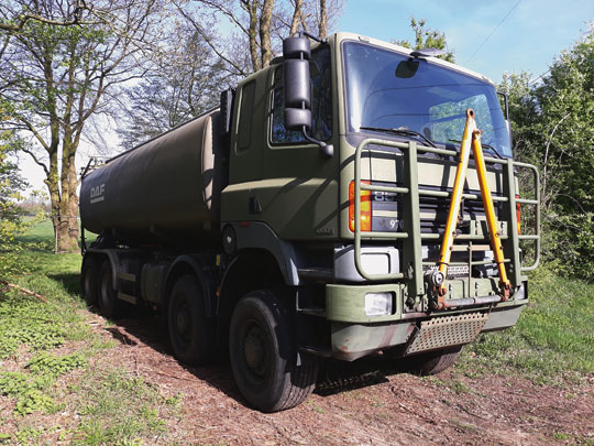 Военные грузовики DAF CF