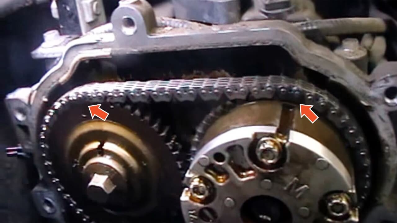 Timing chain replacement Nissan Qashqai
