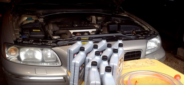 Cambio de aceite en transmisión automática Volvo XC 60