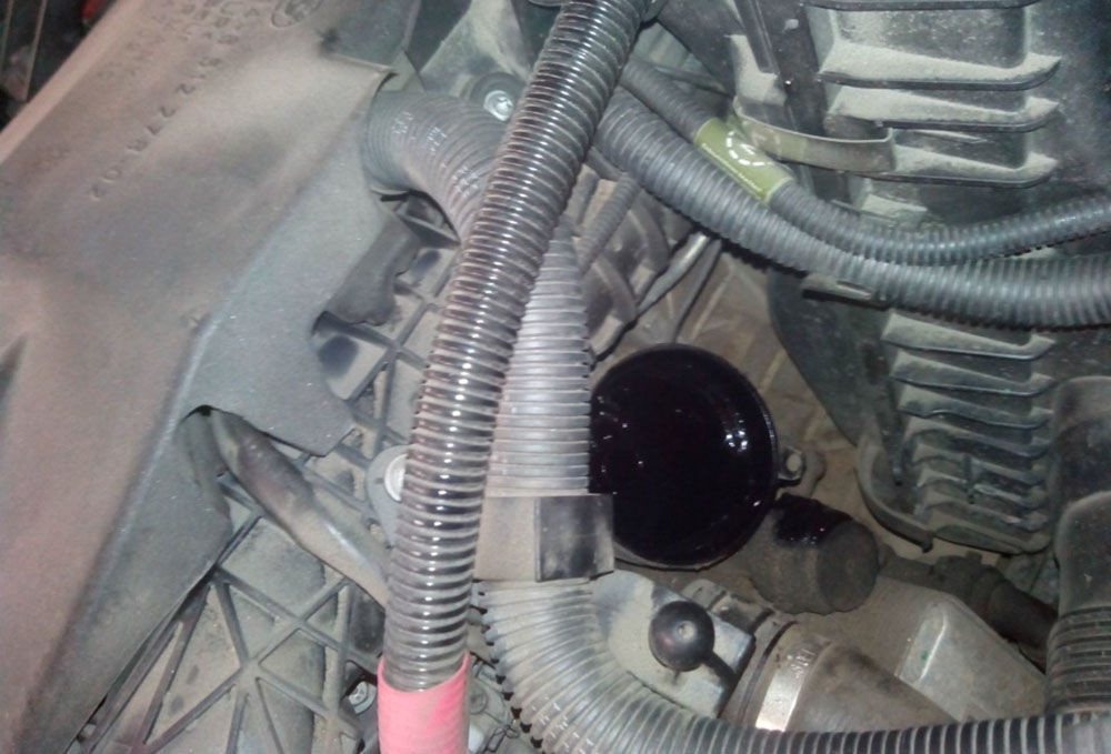 Замена моторного масла в двигателе BMW X3