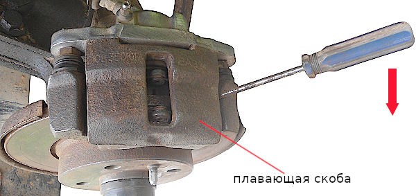 Замена передних тормозных колодок ВАЗ 2108 (2109, 21099)