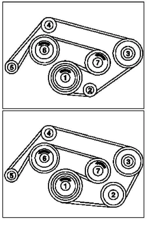 Замена ремня генератора на Мерседес M-Class I