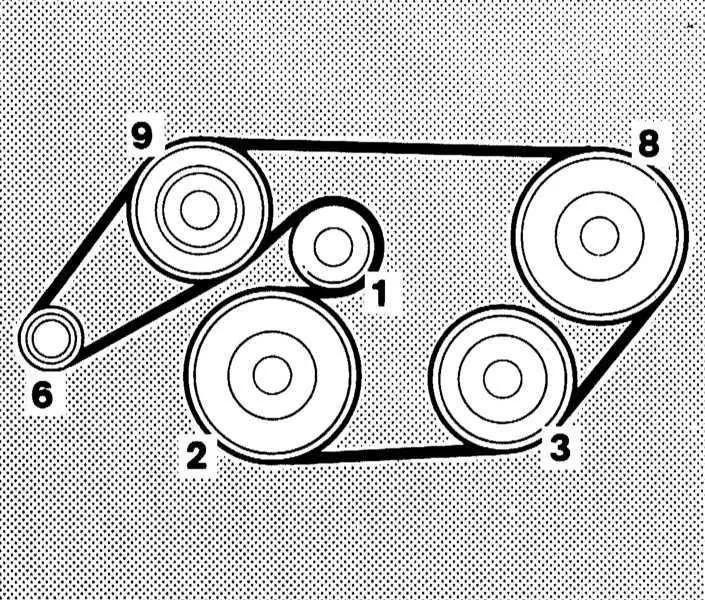 Замена ремня генератора на Мерседес M-Class I