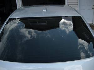How to tint the rear window