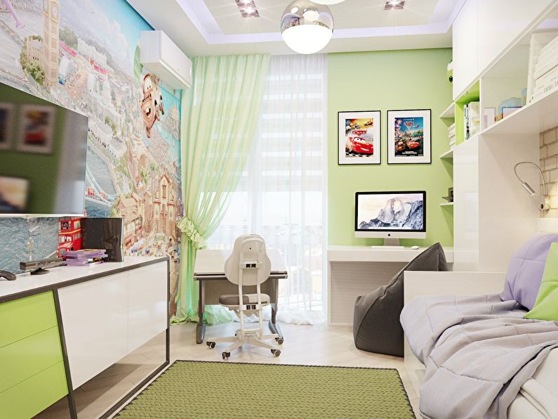 Обустройство маленькой детской комнаты в многоквартирном доме — идеи мебели и аксессуаров