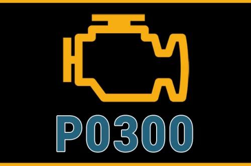 P0300 көйгөй кодунун сүрөттөлүшү.