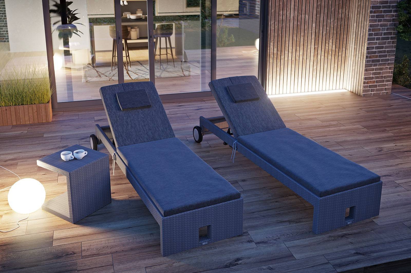 Chaise longue da giardino (letto da giardino) - stile e comfort in uno! Quale divano scegliere?