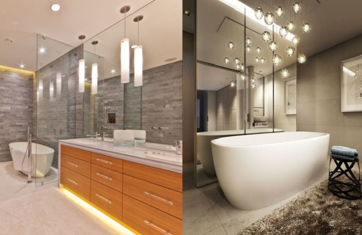 Luminaires de salle de bain - que rechercher lors du choix de l'éclairage de la salle de bain ?
