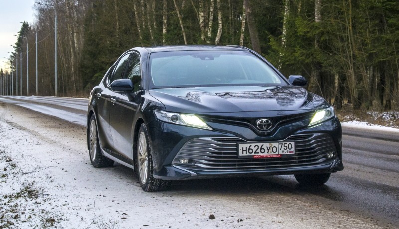Toyota Camry › Test drive