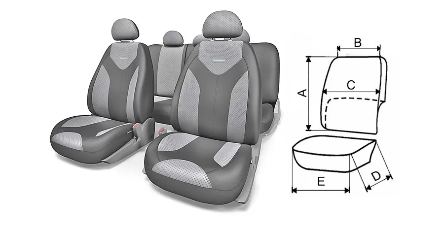 Number of seats in the car