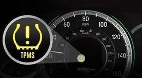Is it safe to drive with the TPMS light on?