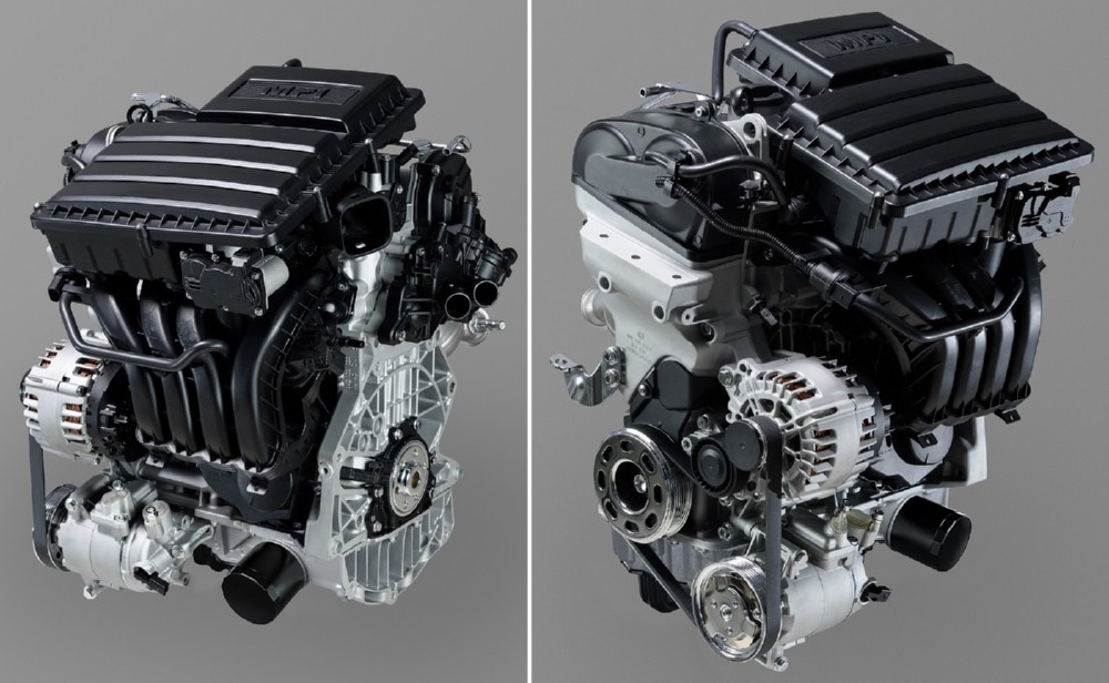 Enjin 1.6 MPI dengan 102 hp - Unit berperisai Volkswagen tanpa sebarang kecacatan khas. Anda pasti?