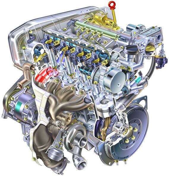 R5 engine - history, design and application