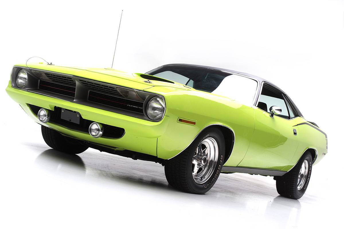 Plymouth Barracuda 1970 мотор