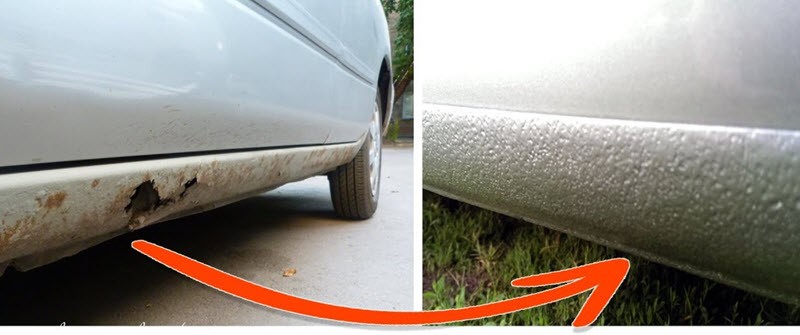 Thresholds in a car - replacement of thresholds, maintenance, corrosion protection