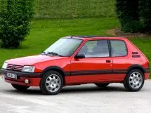 Разгон до 100 у Peugeot 205