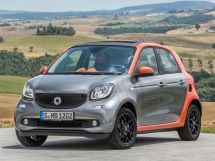 Разгон до 100 у Smart Forfour