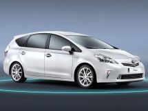 Разгон до 100 у Toyota Prius Plus