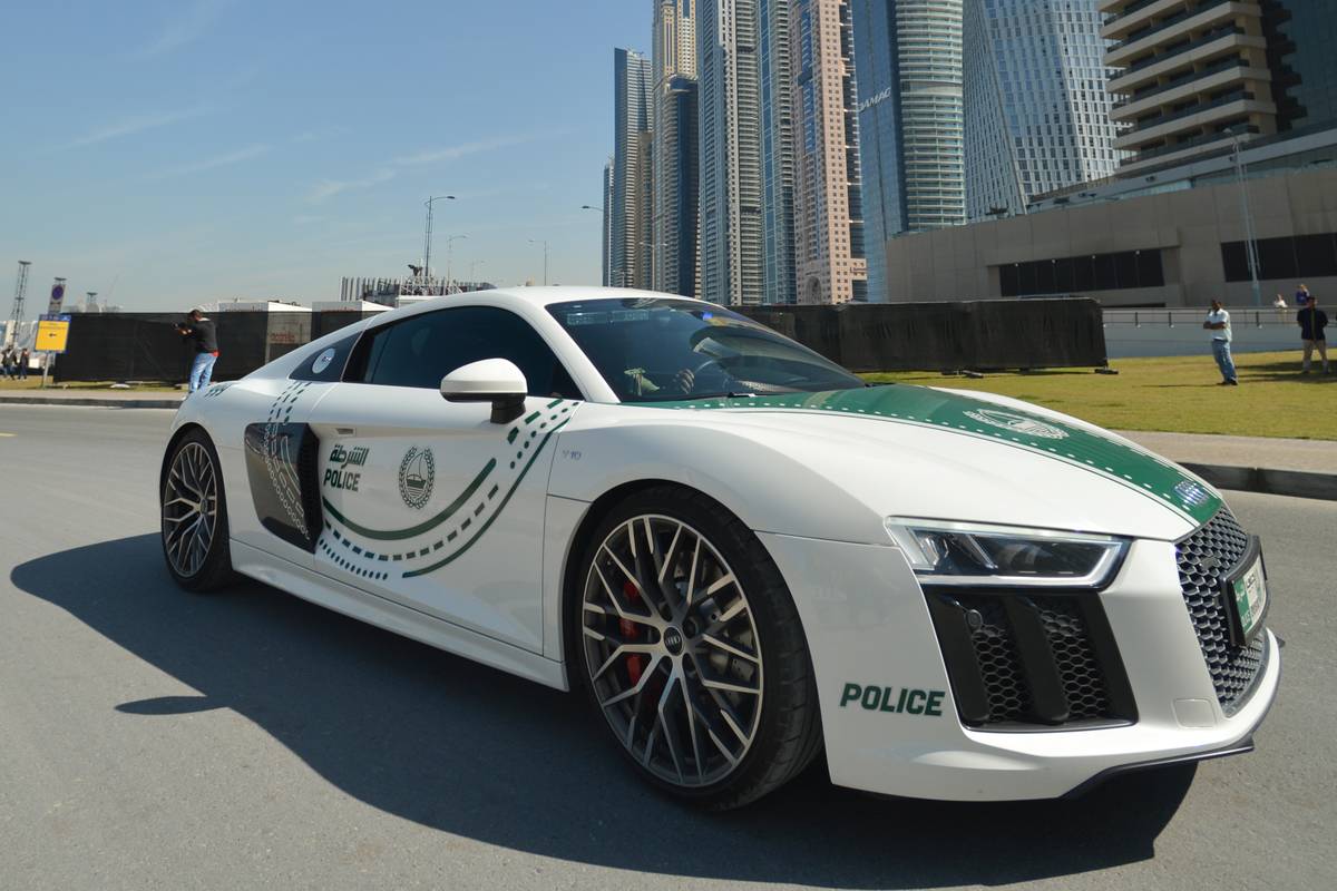 Audi r8 в Дубае