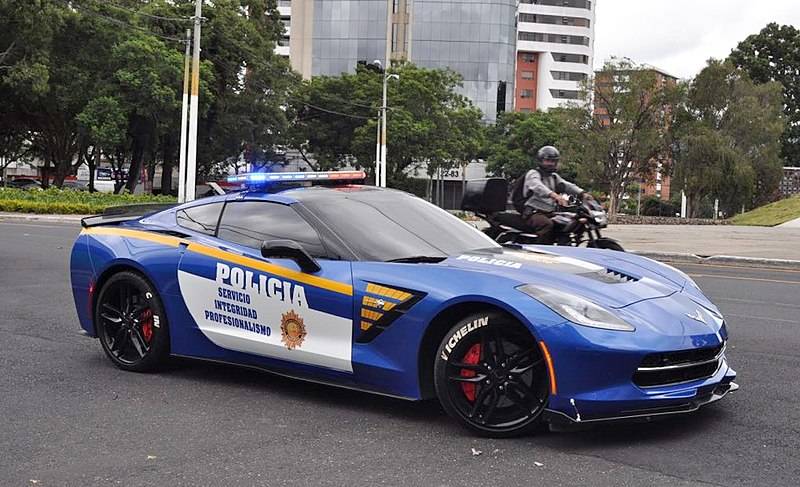 chevrolet corvette police