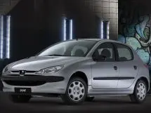 Сколько мест в Пежо 206