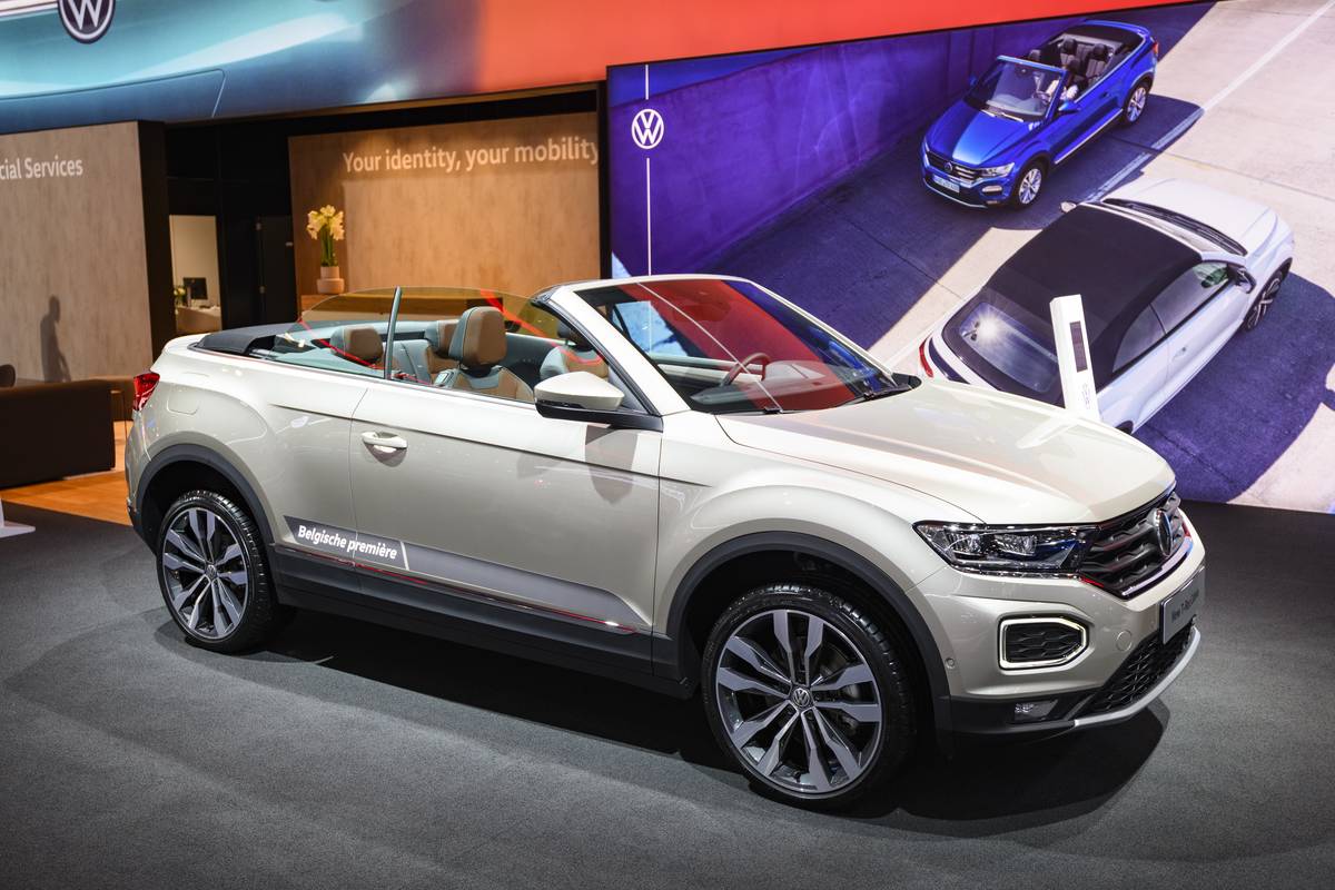 Volkswagen t Roc Cabriolet интерьер