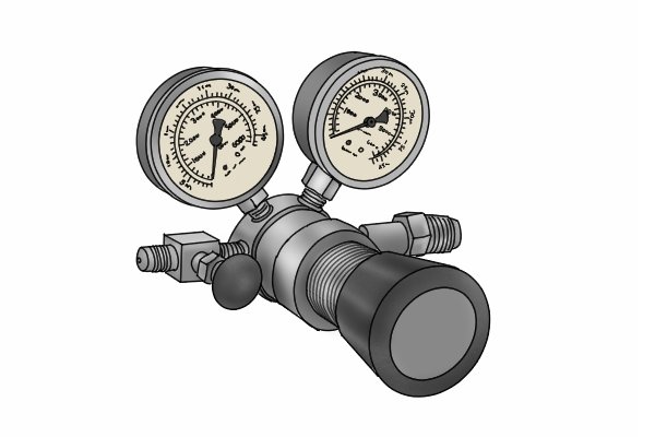 Чем покрыты газовые регуляторы?