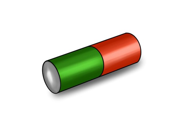 Wat is een cilindrische staafmagneet?