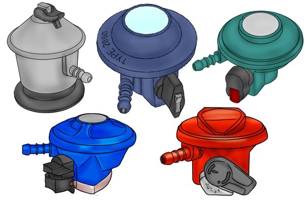 Что такое накладной газовый регулятор?