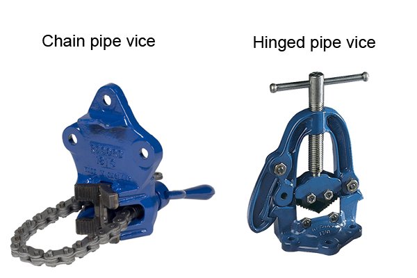 What is a pipe vise?