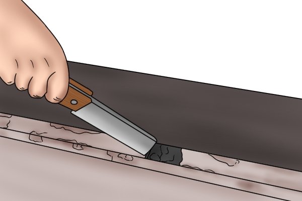 Для чего используется свинцовый нож?