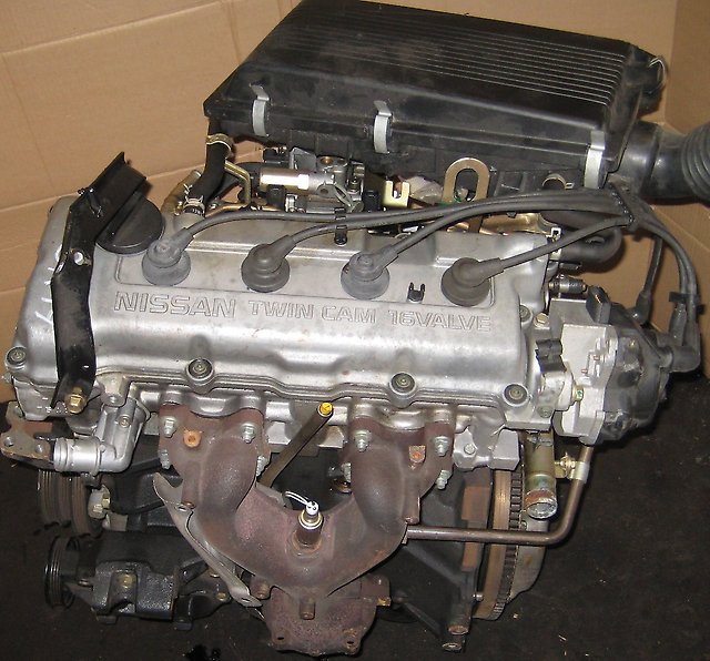 Motor Nissan GA14DE a GA14DS