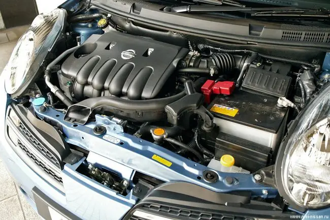 Двигатель Nissan hr16de