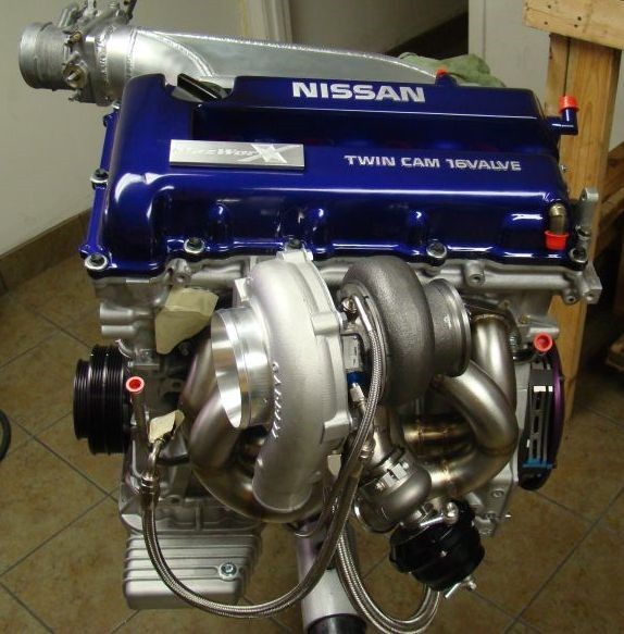 Двигатель Nissan SR20De