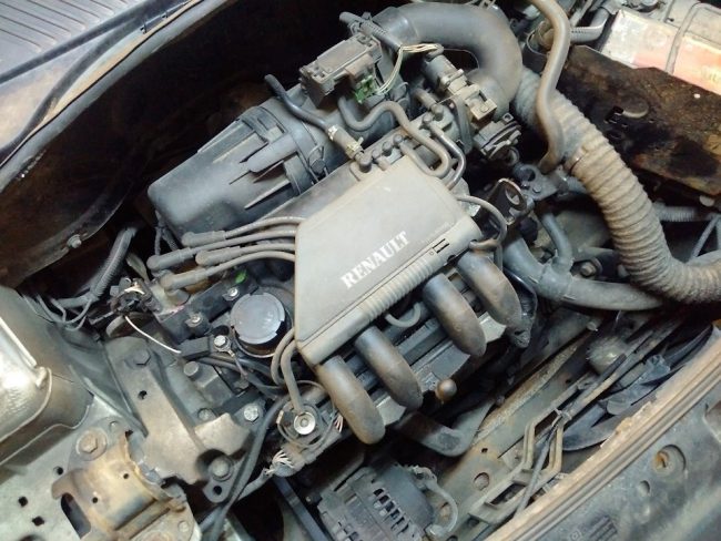 Двигатель Renault D7F